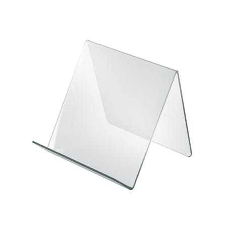 Azar Displays 7"W x 7.5"D x 6.5"H Easel Display. Front Lip: 1.75"H, PK10 515430